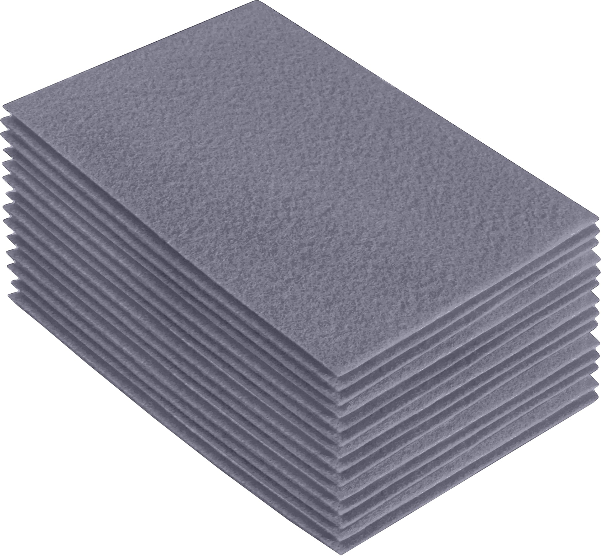 Acrylic Felt Craft Sheet Packs – Gray | 100% Soft Felt Sheets by FabricLA - Prismatic Fiber Arts