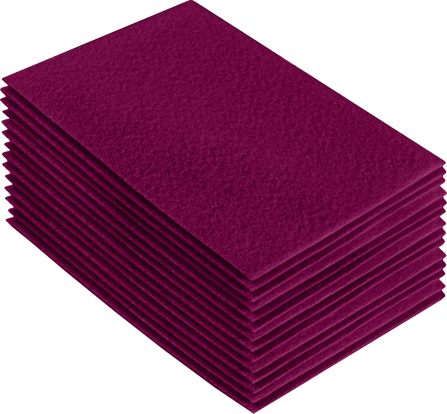 Oxblood Acrylic Felt Sheets | FabricLA Soft 100% Acrylic Felt - Prismatic Fiber Arts