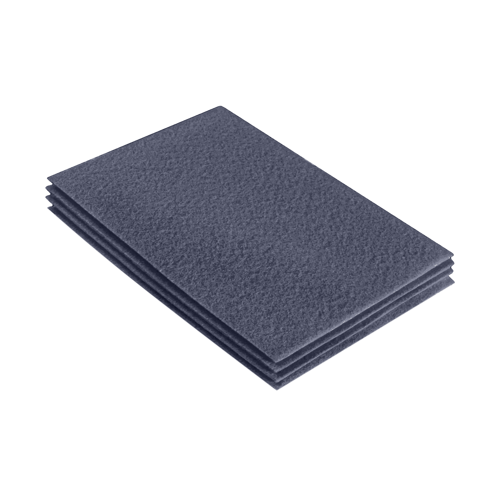 FabricLA Acrylic Felt 9"X12" Sheet Packs | Heather Grey - Prismatic Fiber Arts