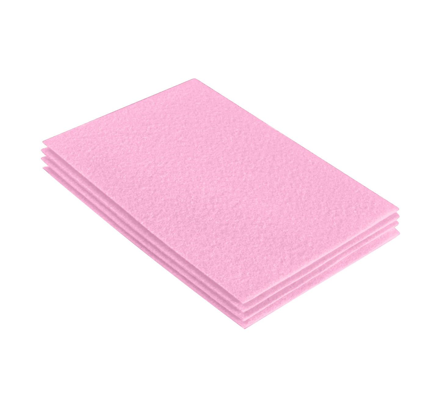 FabricLA Acrylic Felt 9"X12" Sheet Packs | Baby Pink - Prismatic Fiber Arts