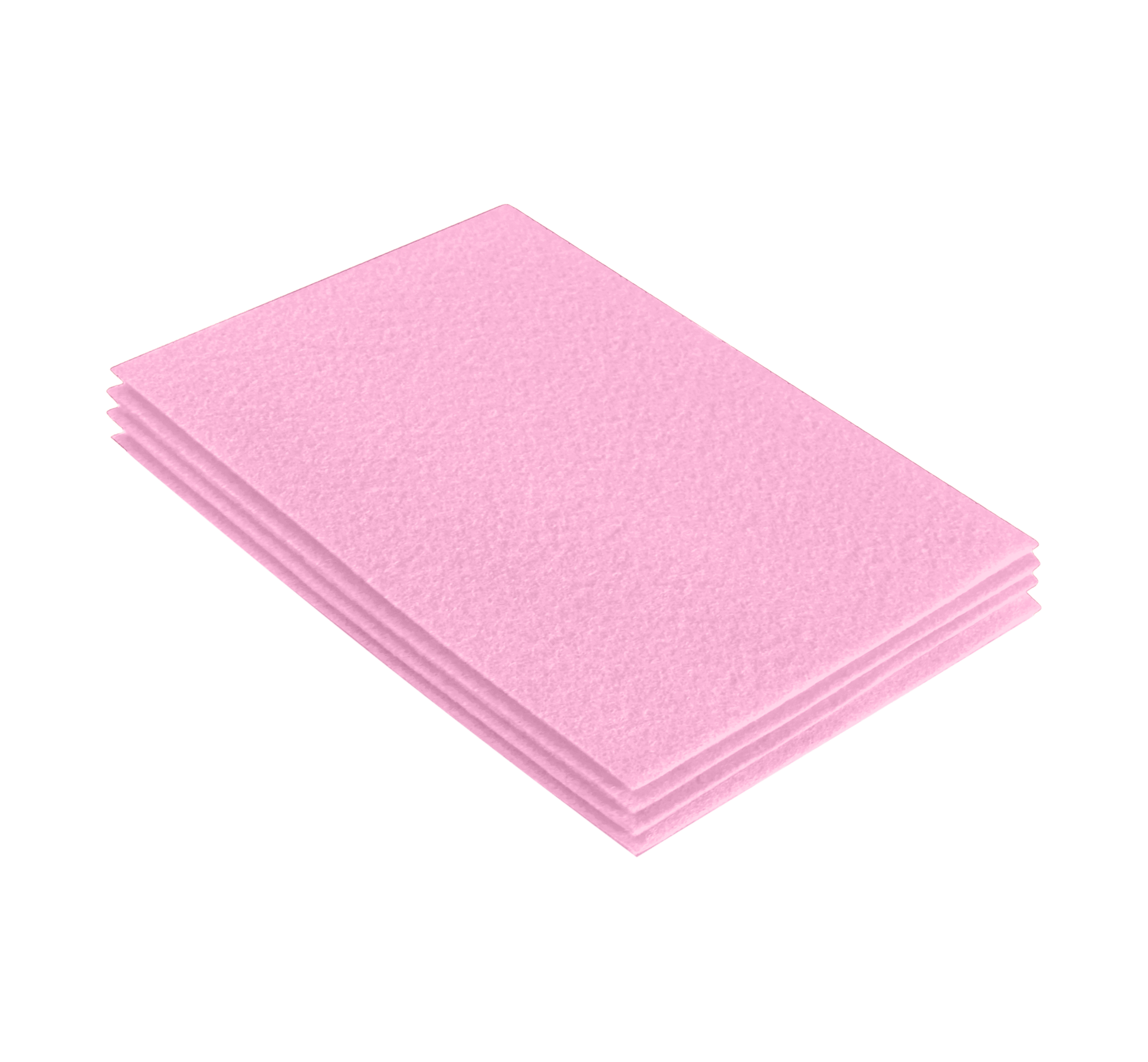 FabricLA Acrylic Felt 9"X12" Sheet Packs | Baby Pink - Prismatic Fiber Arts