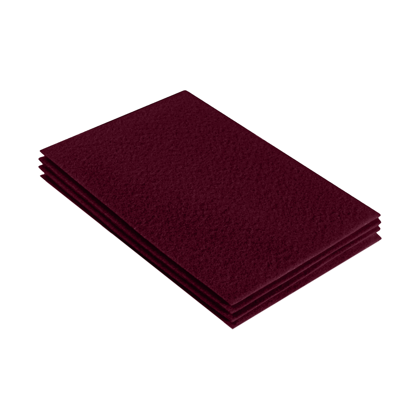 FabricLA Acrylic Felt 9"X12" Sheet Packs | Burgundy - Prismatic Fiber Arts