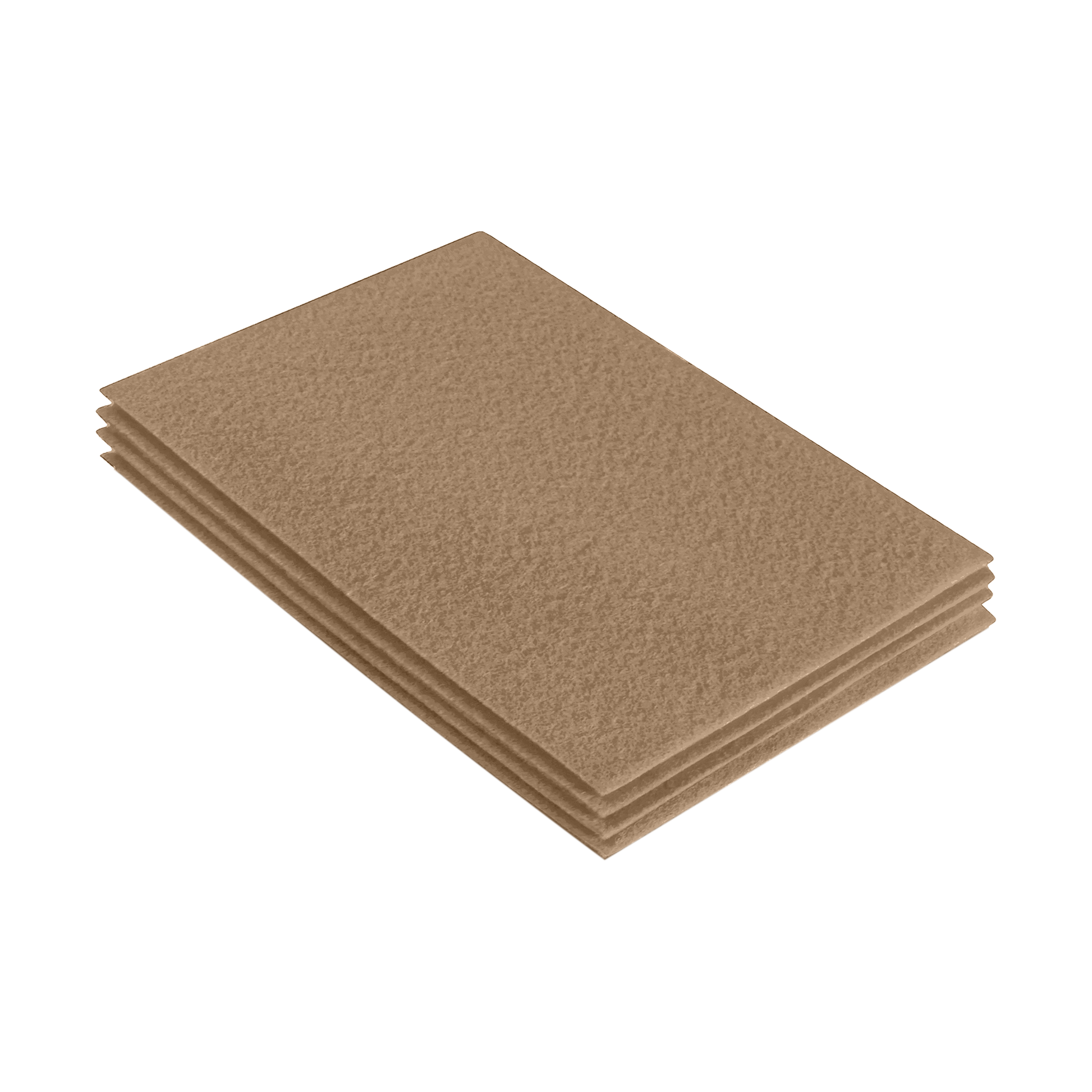 Taupe Felt Fabric Sheets – 9"x12" | Soft & Durable Craft Felt - Prismatic Fiber Arts