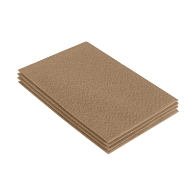 Taupe Felt Fabric Sheets – 9"x12" | Soft & Durable Craft Felt - Prismatic Fiber Arts