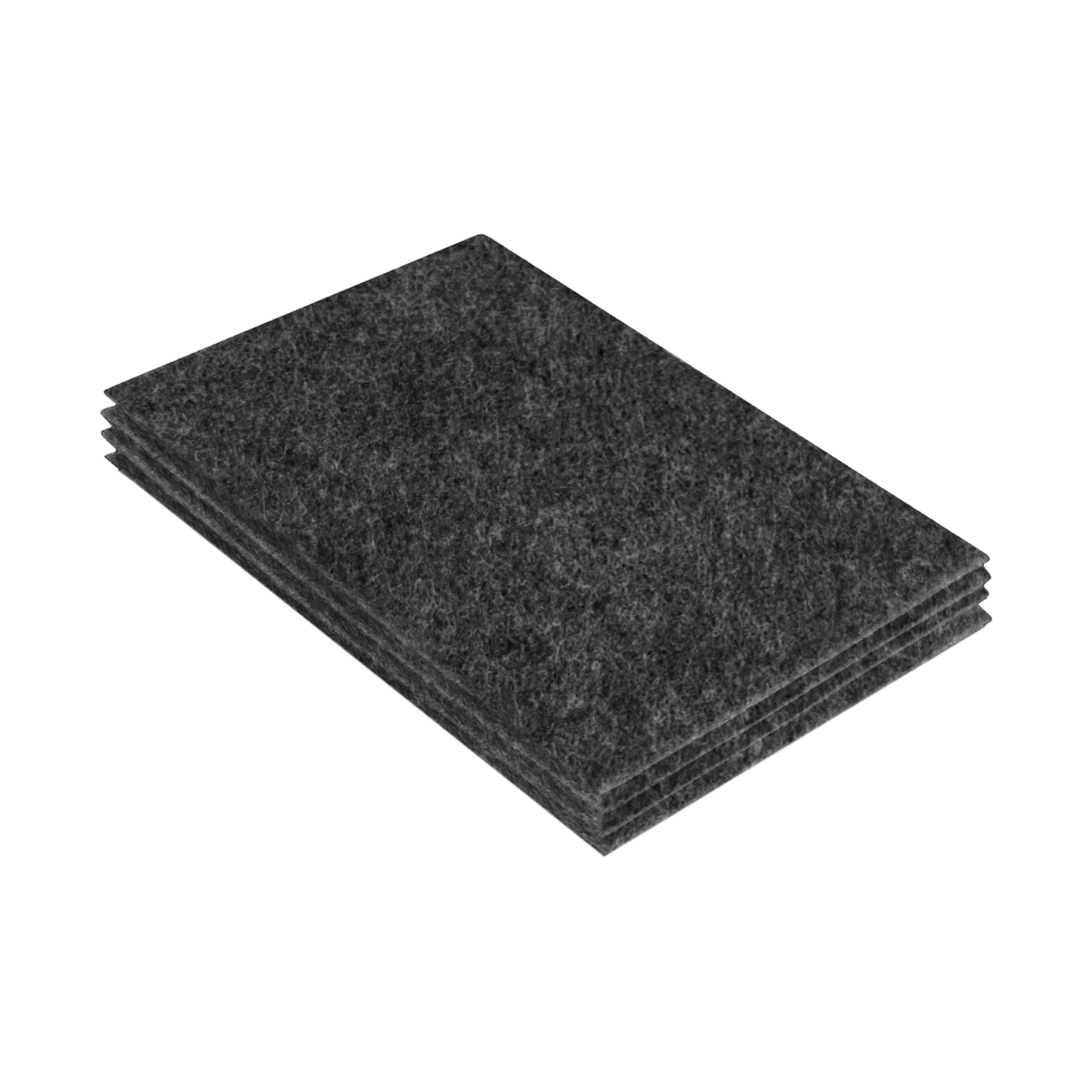 FabricLA Acrylic Felt 9"X12" Sheet Packs | Charcoal - Prismatic Fiber Arts