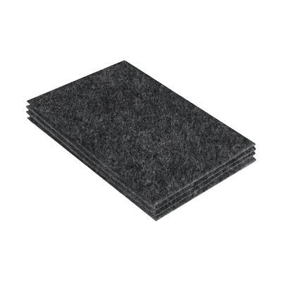 FabricLA Acrylic Felt 9"X12" Sheet Packs | Charcoal - Prismatic Fiber Arts