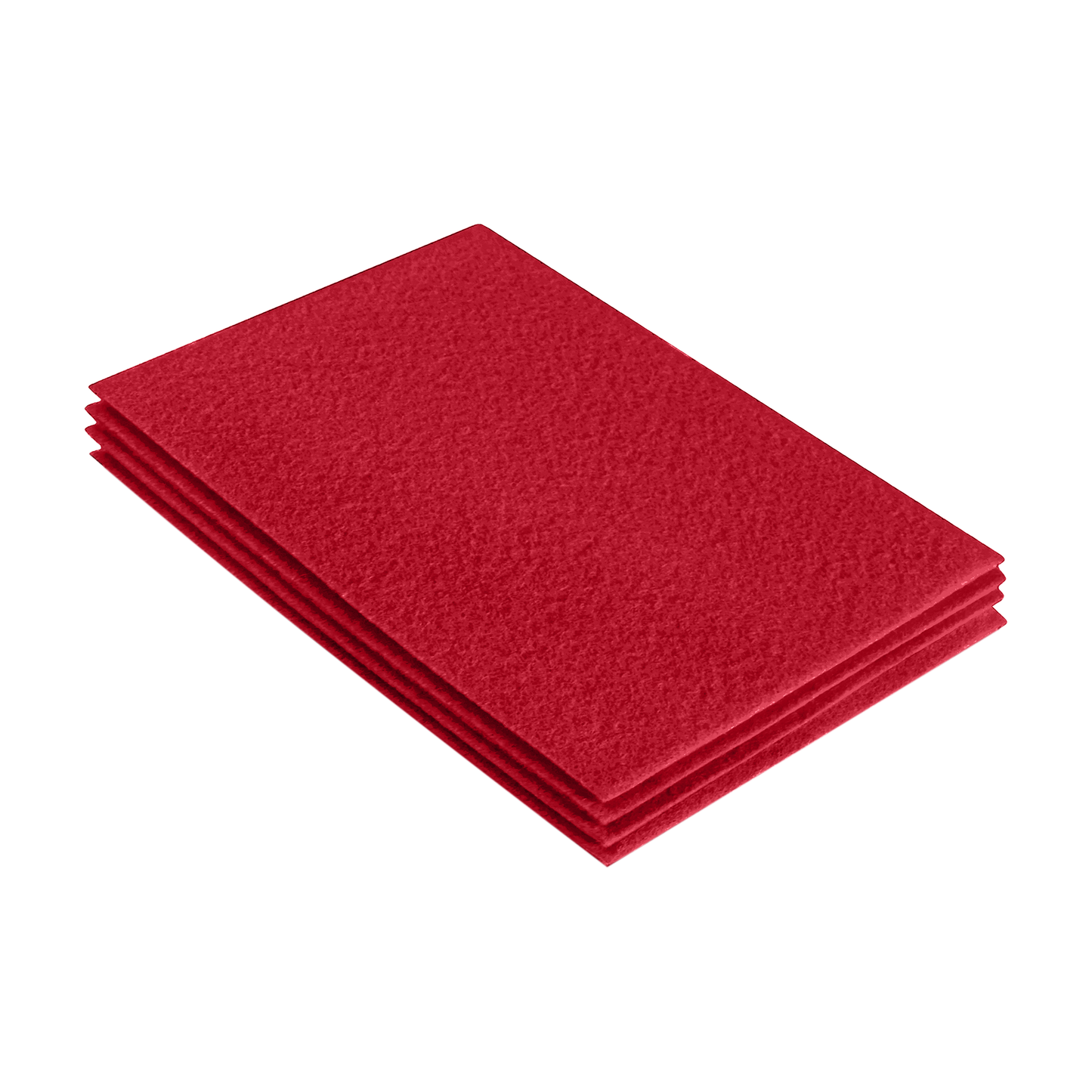 FabricLA Acrylic Felt 9"X12" Sheet Packs | Red - Prismatic Fiber Arts
