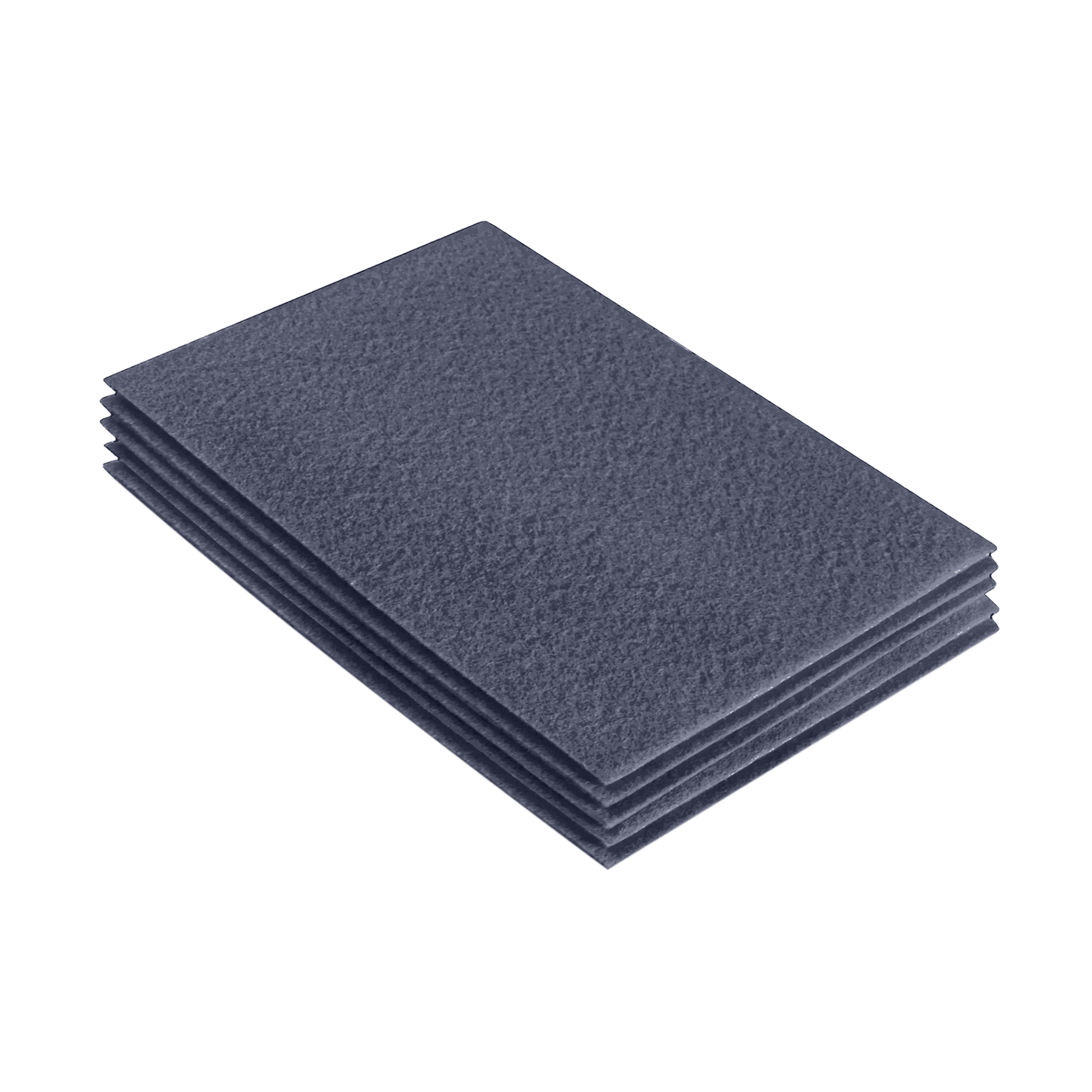 FabricLA Acrylic Felt 9"X12" Sheet Packs | Heather Grey - Prismatic Fiber Arts