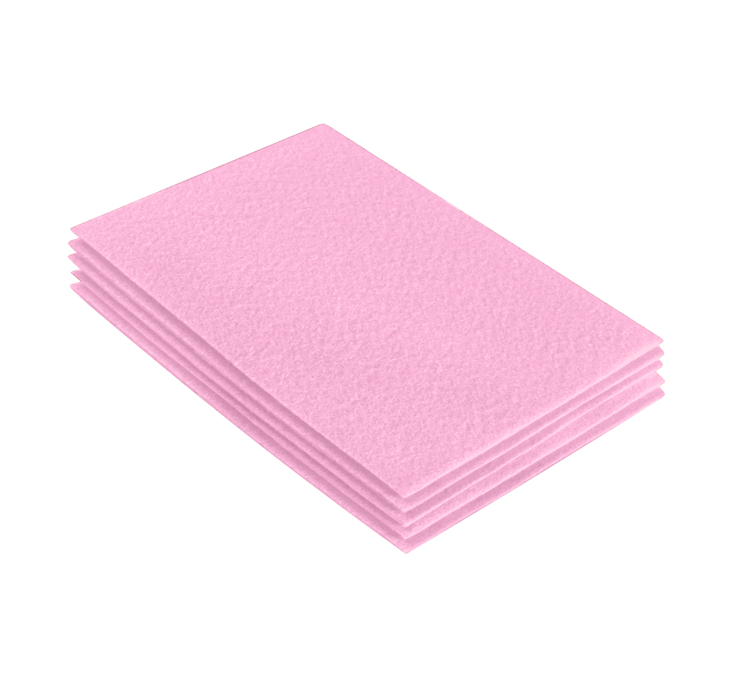 FabricLA Acrylic Felt 9"X12" Sheet Packs | Baby Pink - Prismatic Fiber Arts