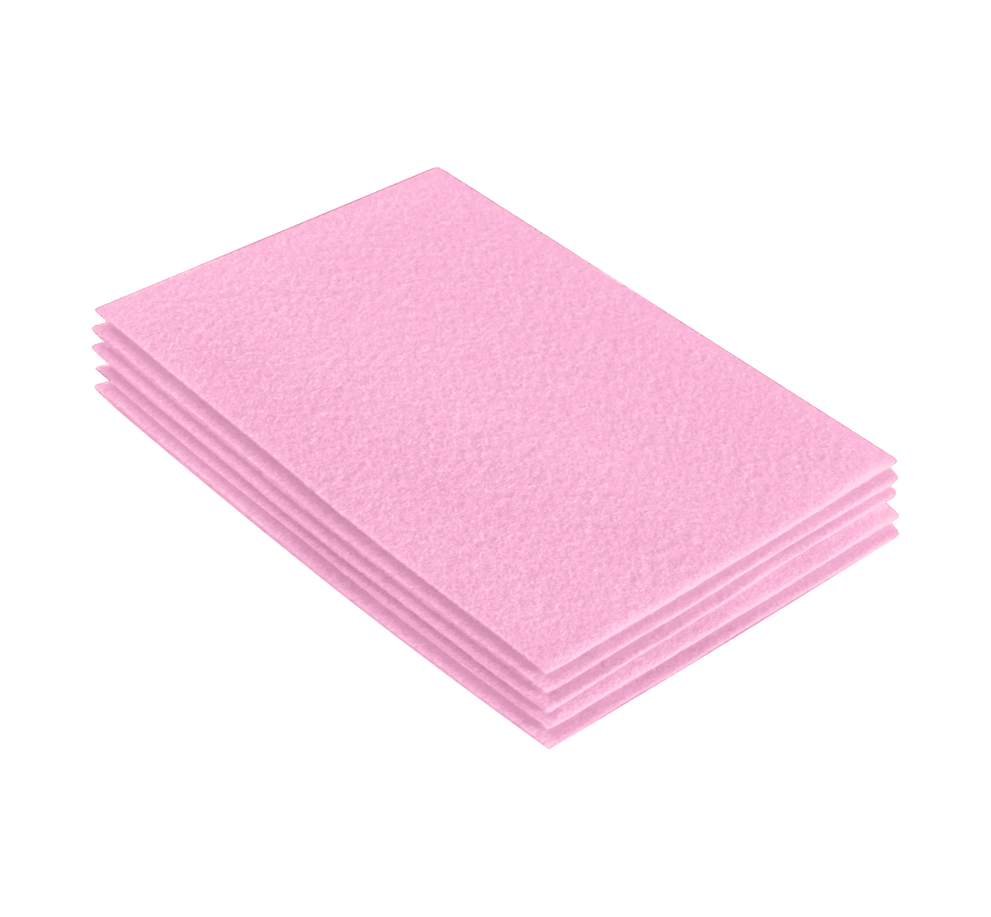 FabricLA Acrylic Felt 9"X12" Sheet Packs | Baby Pink - Prismatic Fiber Arts