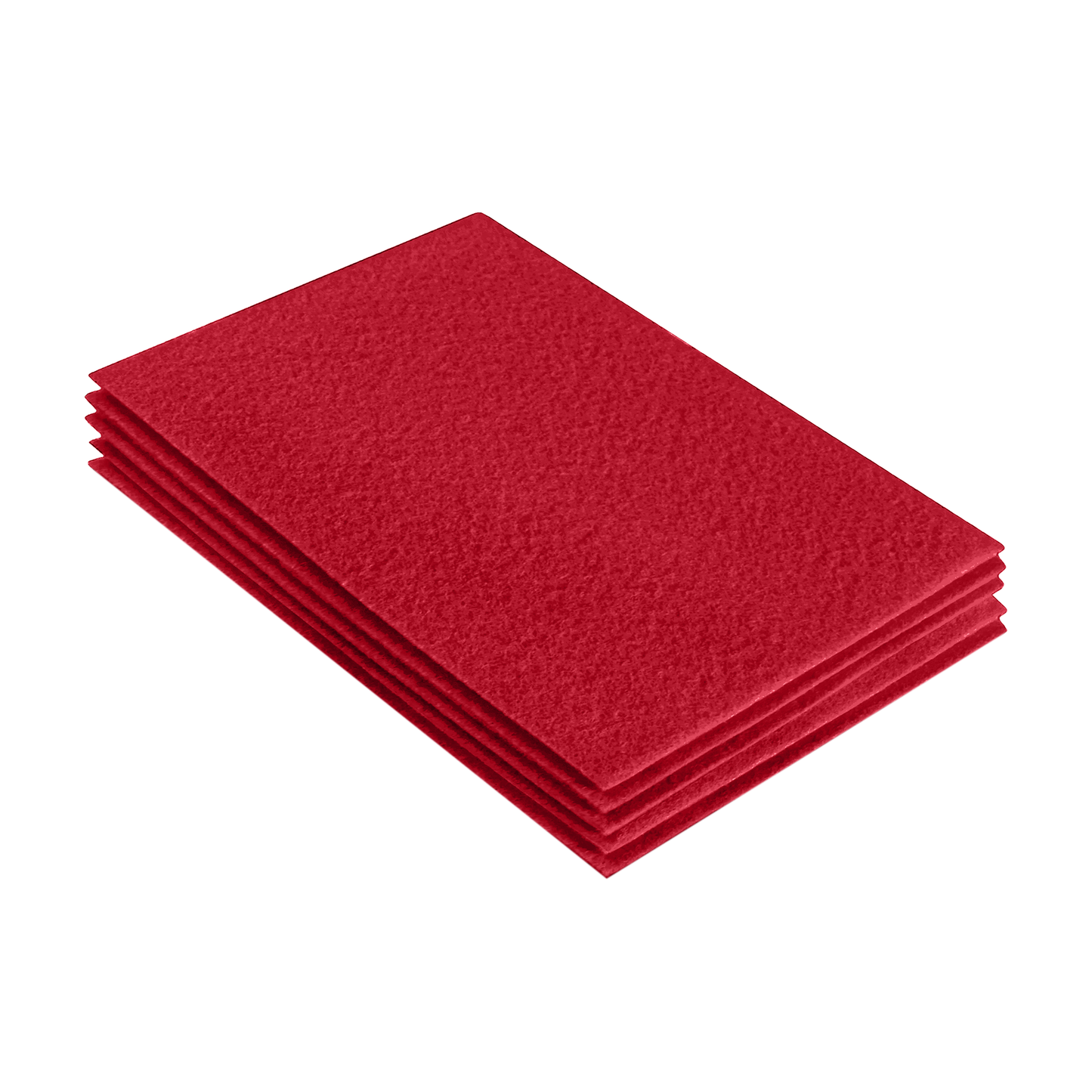FabricLA Acrylic Felt 9"X12" Sheet Packs | Red - Prismatic Fiber Arts