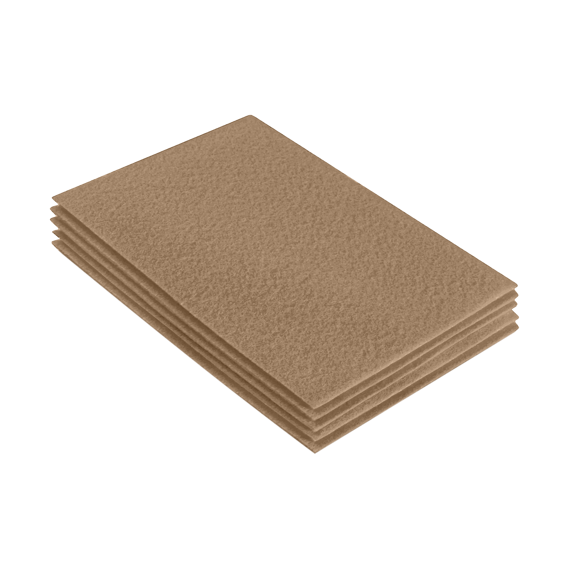 Taupe Felt Fabric Sheets – 9"x12" | Soft & Durable Craft Felt - Prismatic Fiber Arts