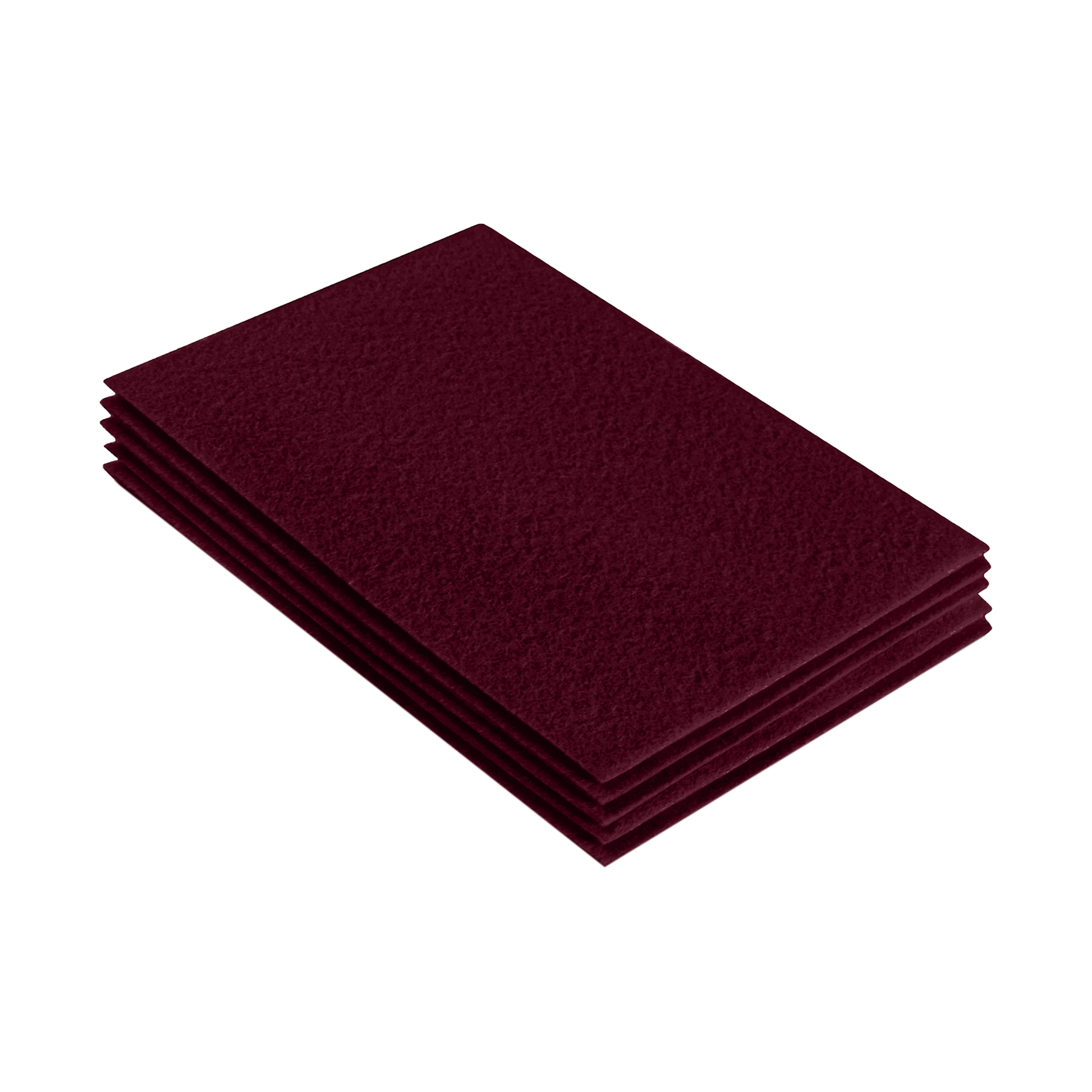 FabricLA Acrylic Felt 9"X12" Sheet Packs | Burgundy - Prismatic Fiber Arts