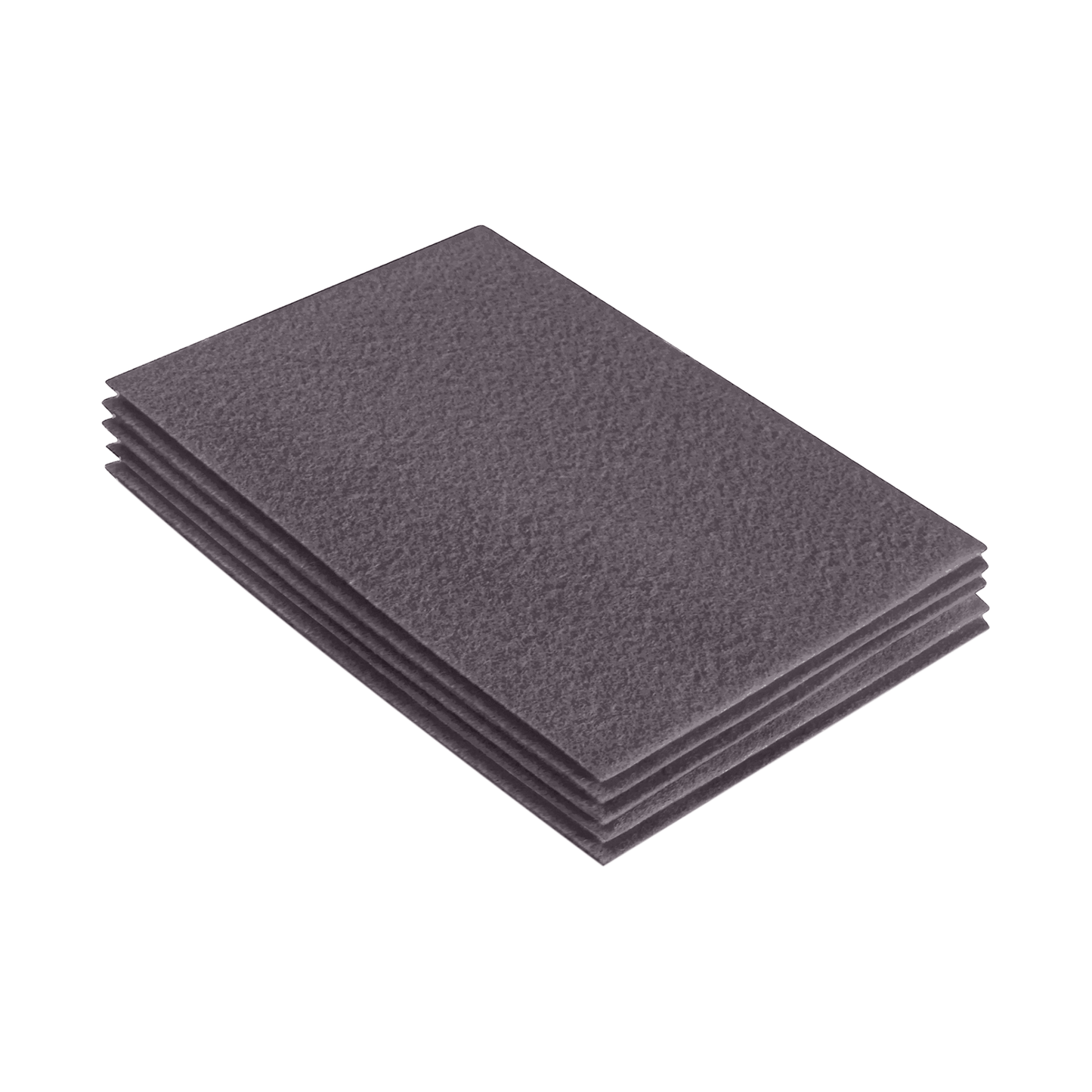 FabricLA Acrylic Felt 9"X12" Sheet Packs | Platinum Gray - Prismatic Fiber Arts