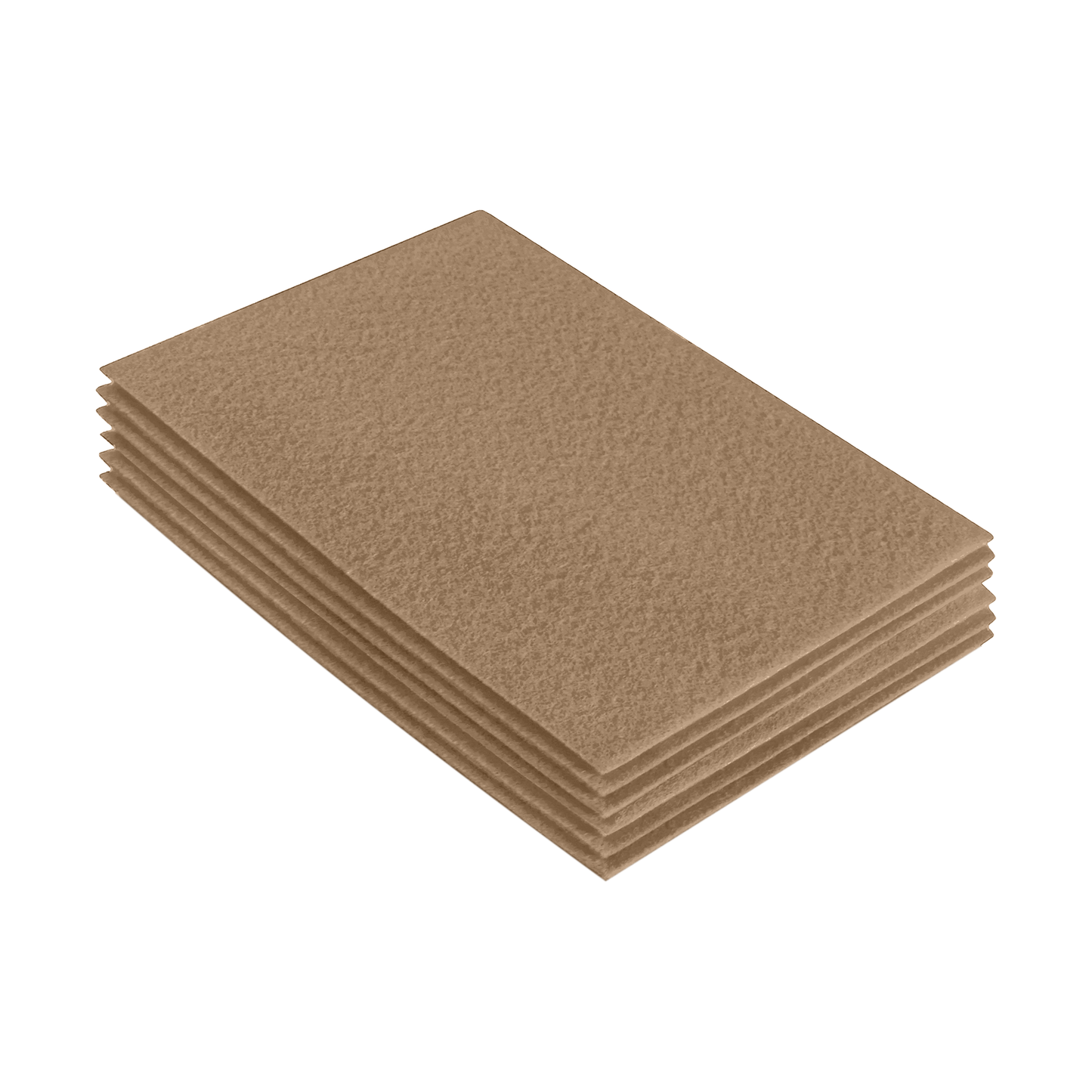 Taupe Felt Fabric Sheets – 9"x12" | Soft & Durable Craft Felt - Prismatic Fiber Arts