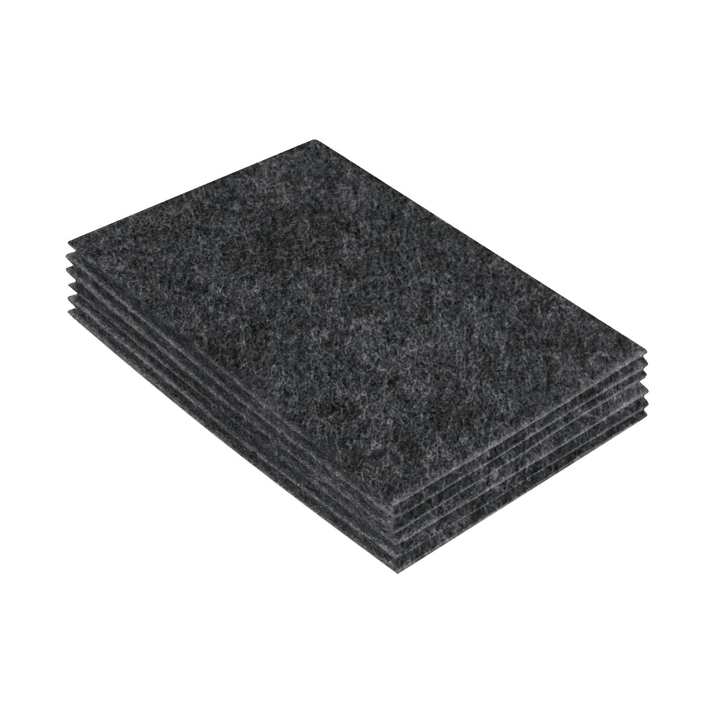 FabricLA Acrylic Felt 9"X12" Sheet Packs | Charcoal - Prismatic Fiber Arts