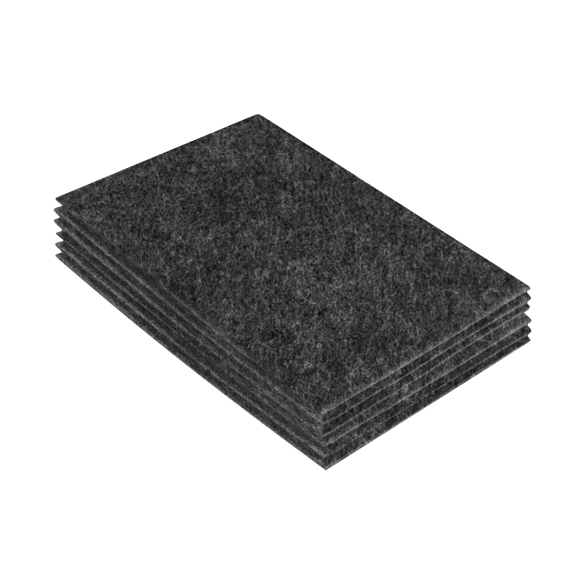FabricLA Acrylic Felt 9"X12" Sheet Packs | Charcoal - Prismatic Fiber Arts