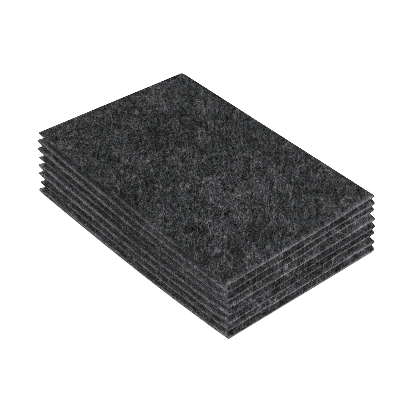 FabricLA Acrylic Felt 9"X12" Sheet Packs | Charcoal - Prismatic Fiber Arts