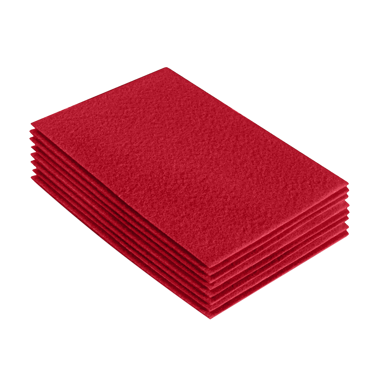 FabricLA Acrylic Felt 9"X12" Sheet Packs | Red - Prismatic Fiber Arts