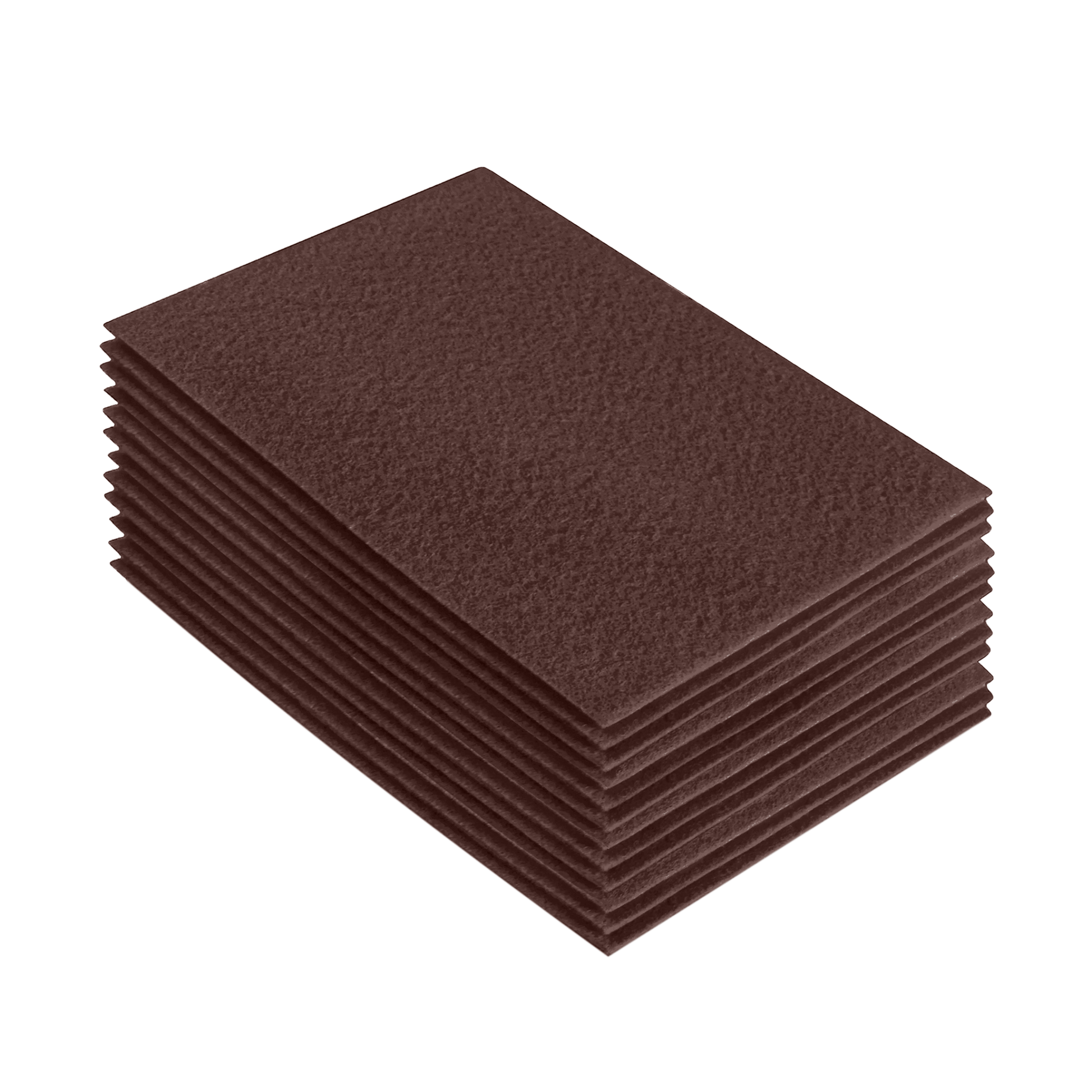 FabricLA Acrylic Felt 9"X12" Sheet Packs | Brown - Prismatic Fiber Arts
