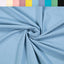 FabricLA 10 oz Cotton Spandex Jersey Knit Fabric – 4-Way Stretch | Dusty Blue - Prismatic Fiber Arts