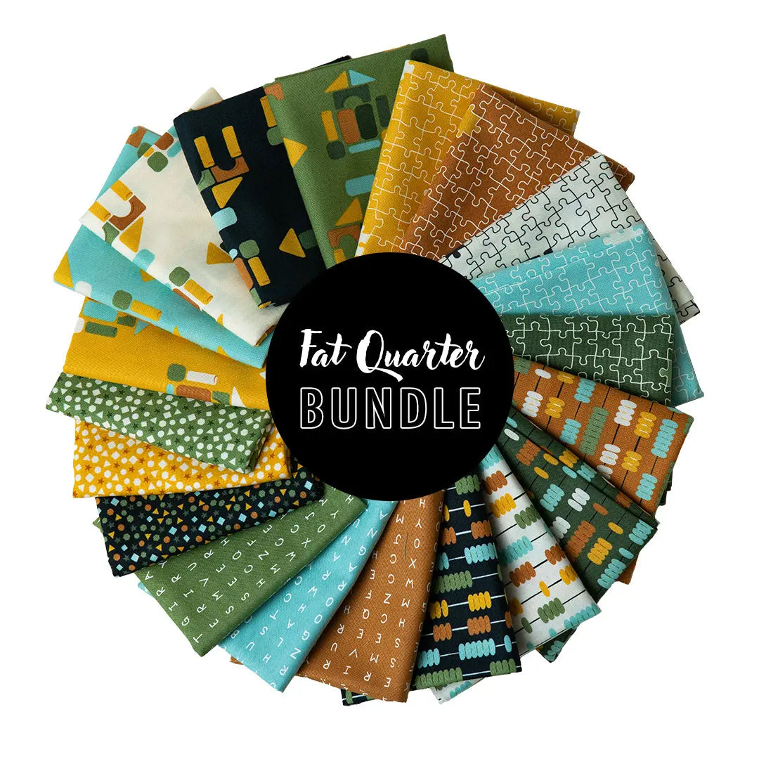 ABC XYZ Fat Quarter Bundle - Set of 20 - Prismatic Fiber Arts