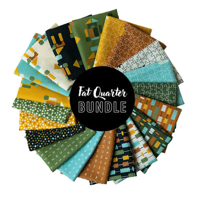 ABC XYZ Fat Quarter Bundle - Set of 20 - Prismatic Fiber Arts