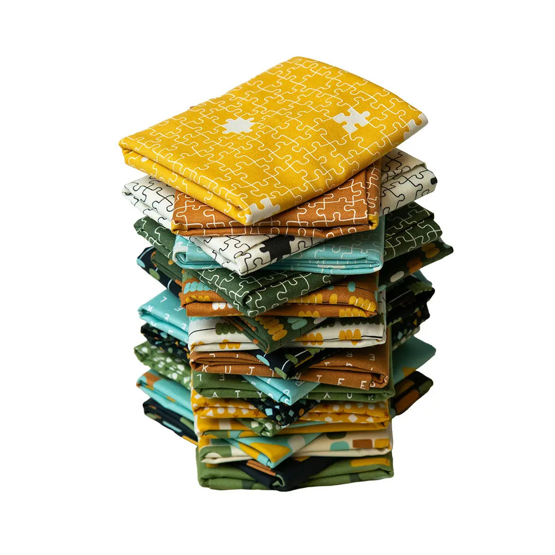 ABC XYZ Fat Quarter Bundle - Set of 20 - Prismatic Fiber Arts