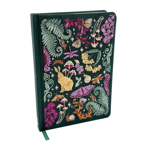 Forest Floor Deluxe Embroidered Journal