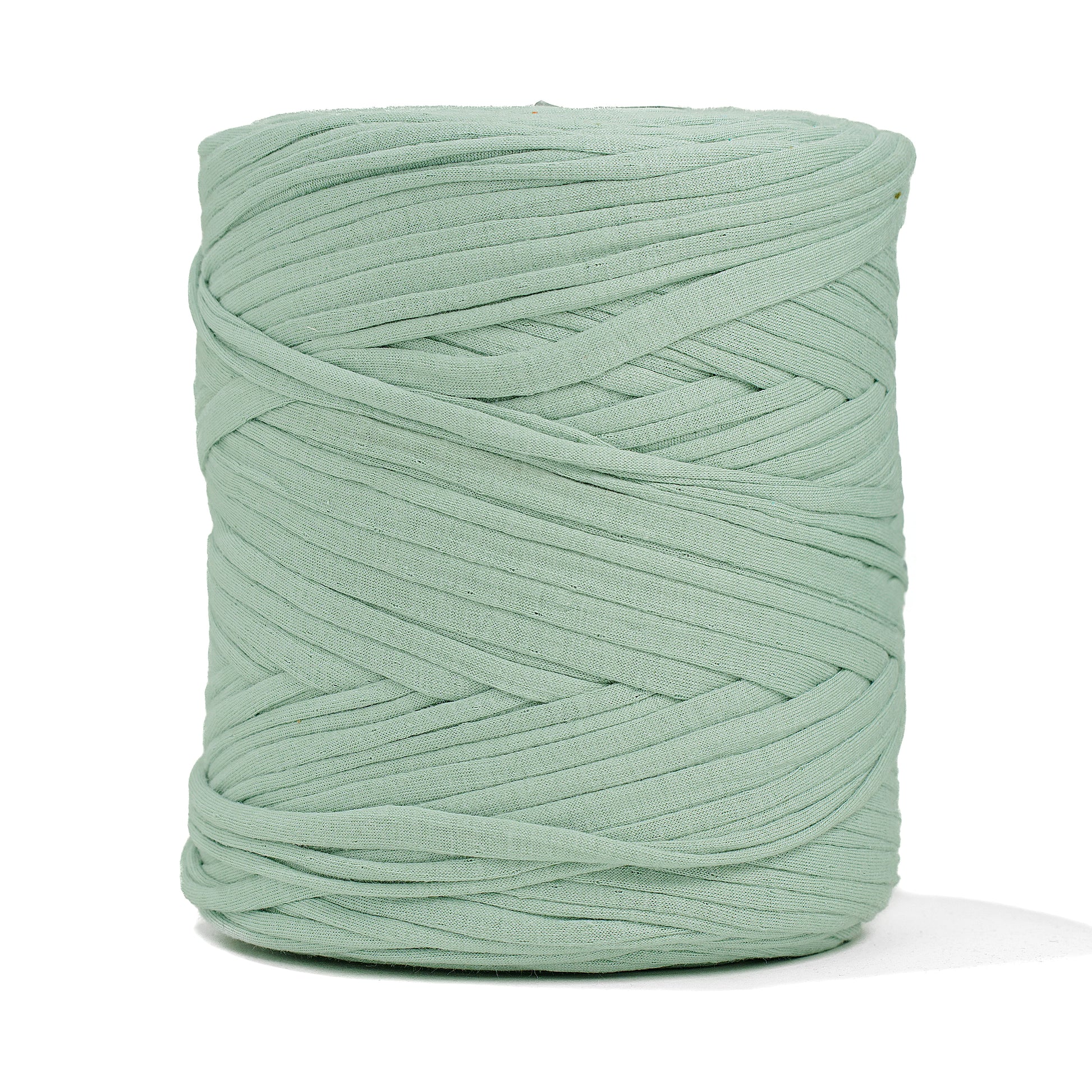 Recycled T-Shirt Fabric Yarn - Agave Color - Prismatic Fiber Arts