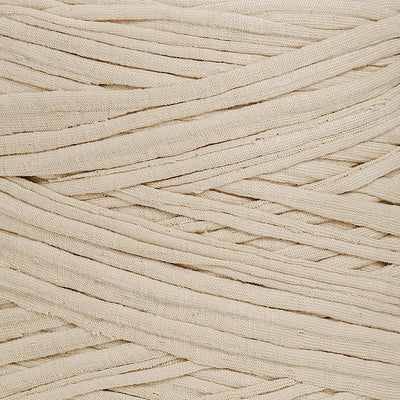 Recycled T-Shirt Fabric Yarn - Almond Color - Prismatic Fiber Arts