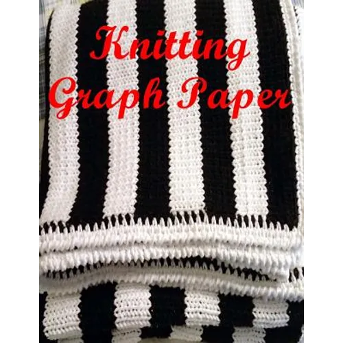Knitting Graph Paper: Letter Format 8.5"x11" - Paperback - Prismatic Fiber Arts