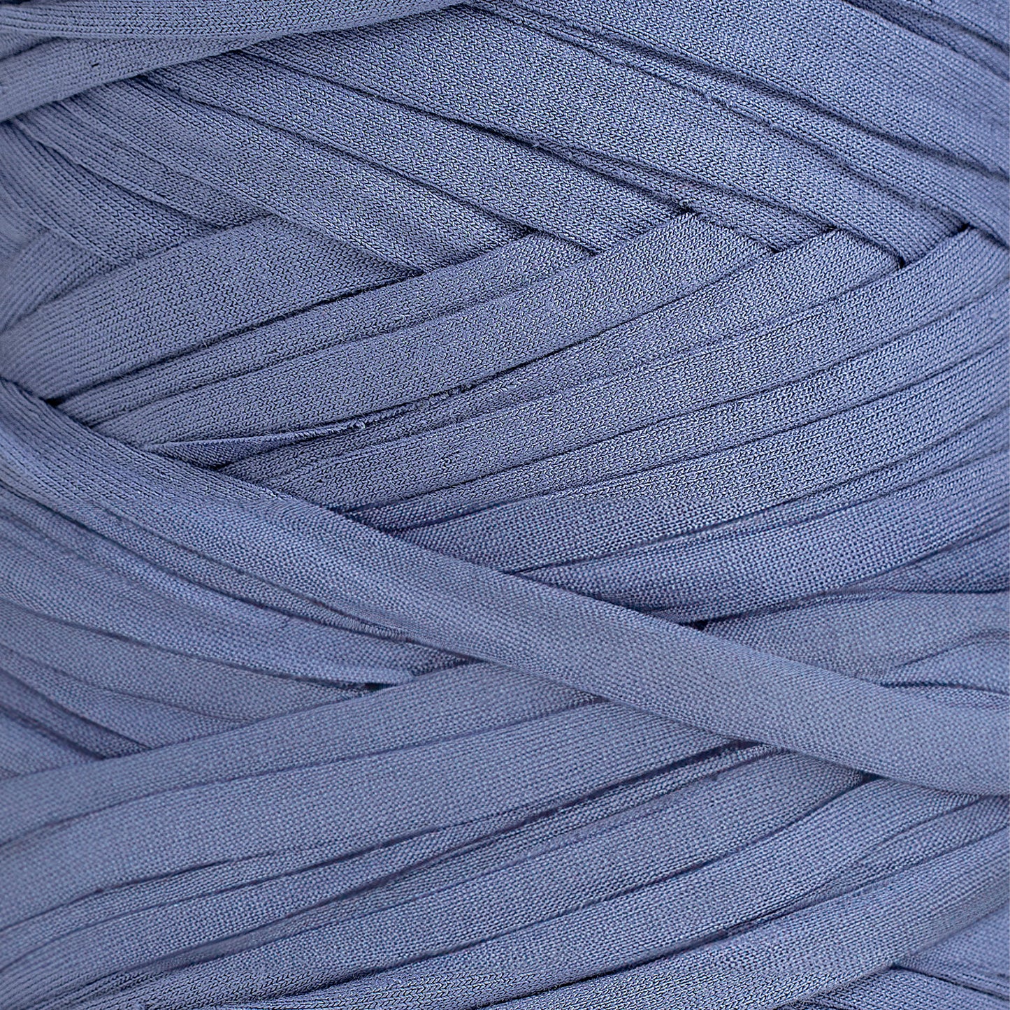 Recycled T-Shirt Fabric Yarn - Azure Color - Prismatic Fiber Arts