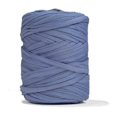 Recycled T-Shirt Fabric Yarn - Azure Color - Prismatic Fiber Arts