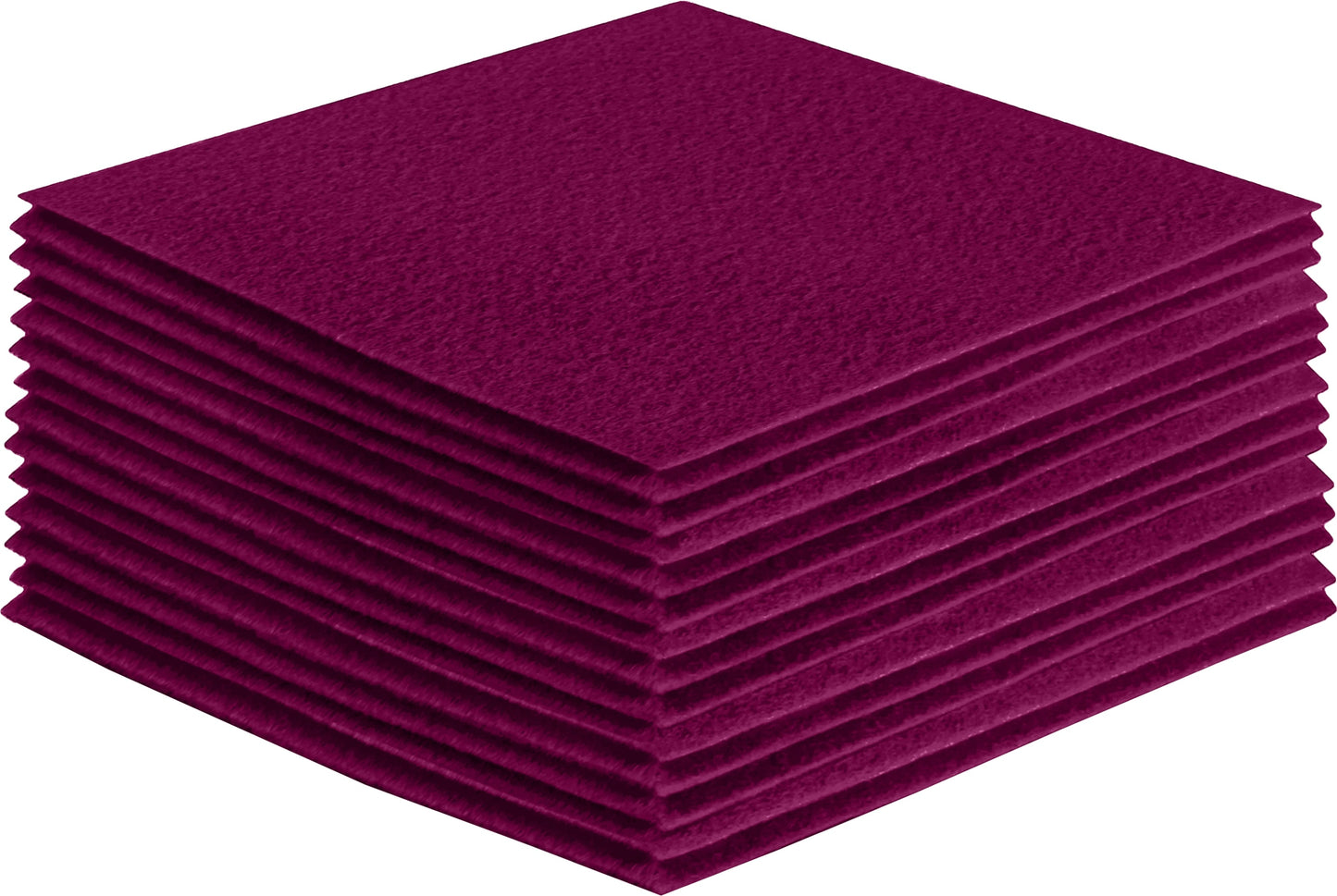 Oxblood Acrylic Felt Sheets | FabricLA Soft 100% Acrylic Felt - Prismatic Fiber Arts