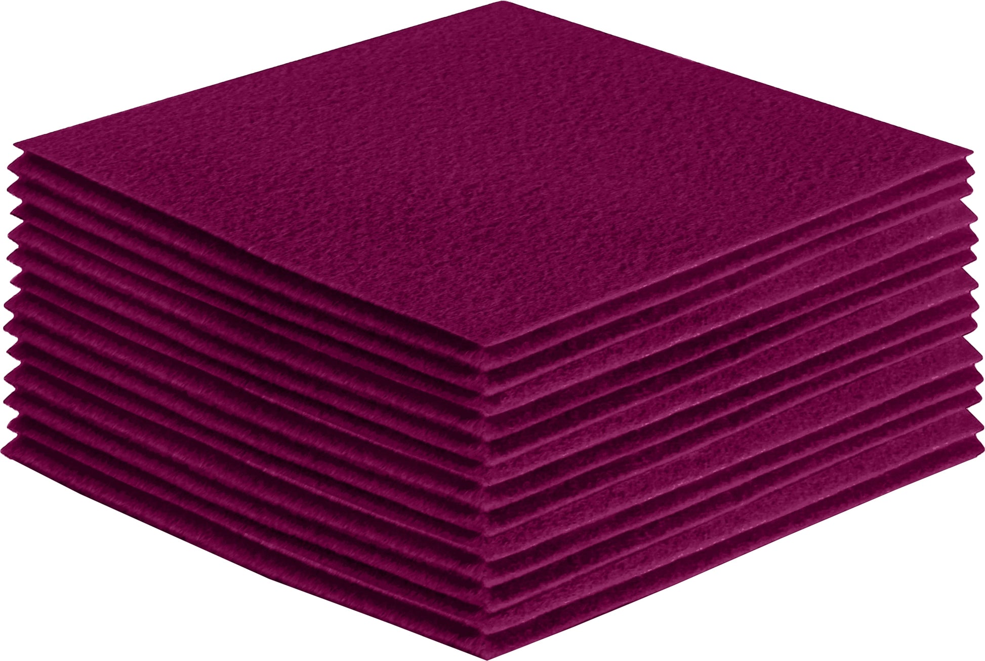 Oxblood Acrylic Felt Sheets | FabricLA Soft 100% Acrylic Felt - Prismatic Fiber Arts