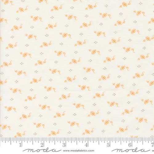 Agatha Road Ghost Multi Pumpkin Dot 44"/45" Fabric Per Yard - Prismatic Fiber Arts