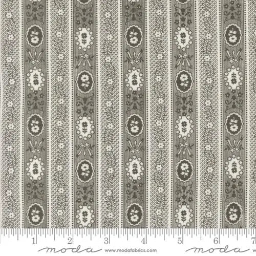 Agatha Road Midnight Wallpaper Stripes 44"/45" Fabric Per Yard - Prismatic Fiber Arts