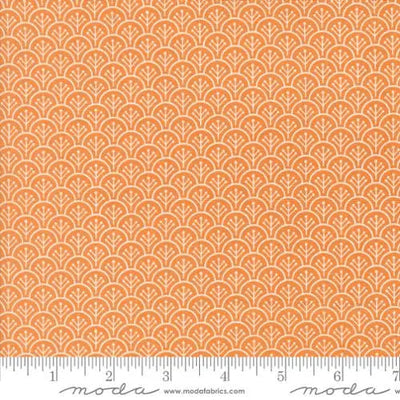 Agatha Road Pumpkin Scallops Blenders 44"/45" Fabric Per Yard - Prismatic Fiber Arts