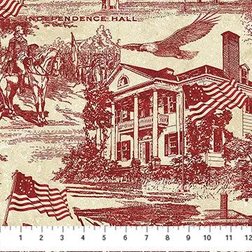 America 250 - Stonehenge 28372-24 Cotton 44"/45" Fabric Per Yard - Prismatic Fiber Arts