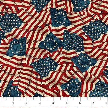 America 250 - Stonehenge B28371-12 Cotton Wideback Fabric per yard - Prismatic Fiber Arts