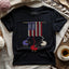 America Wool T-shirt - Prismatic Fiber Arts