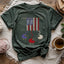 America Wool T-shirt - Prismatic Fiber Arts