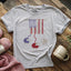 America Wool T-shirt - Prismatic Fiber Arts