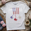 America Wool T-shirt - Prismatic Fiber Arts
