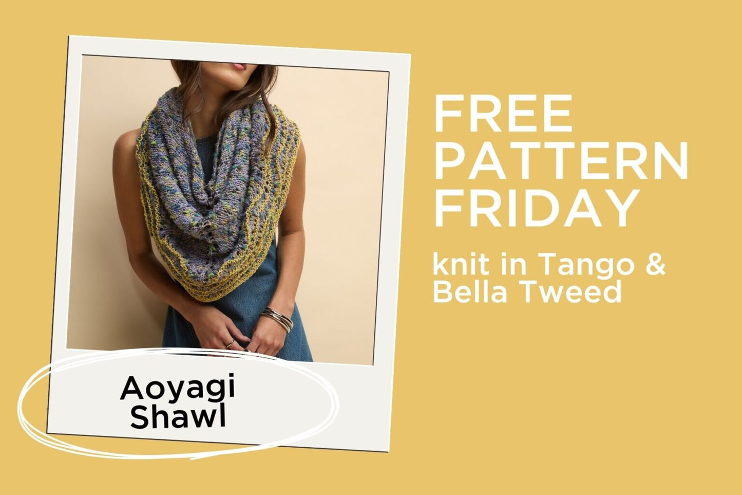 Aoyagi Shawl Pattern - Prismatic Fiber Arts