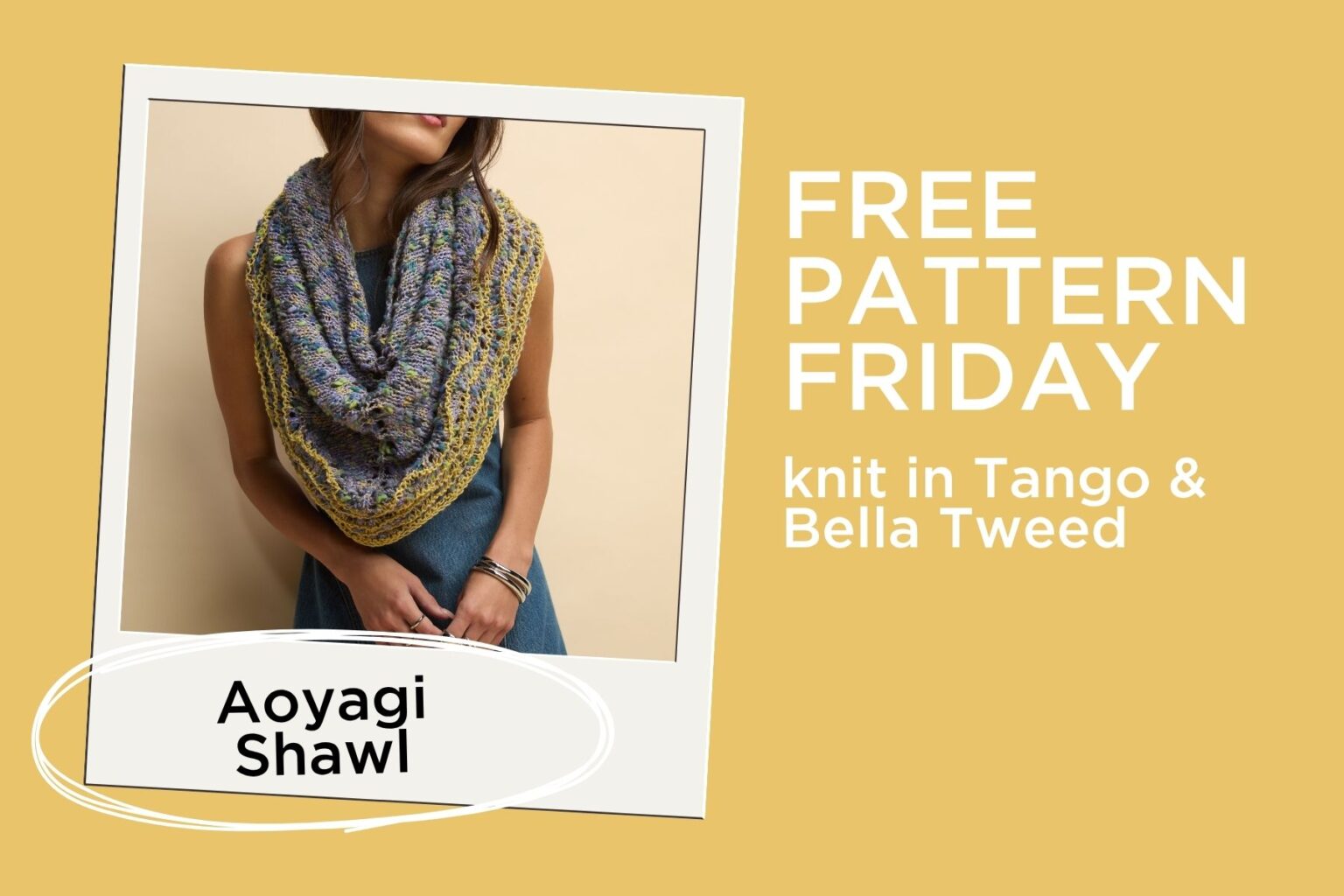 Aoyagi Shawl Pattern - Prismatic Fiber Arts