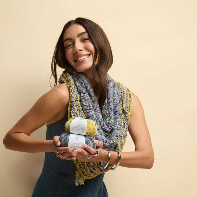 Aoyagi Shawl Pattern - Prismatic Fiber Arts
