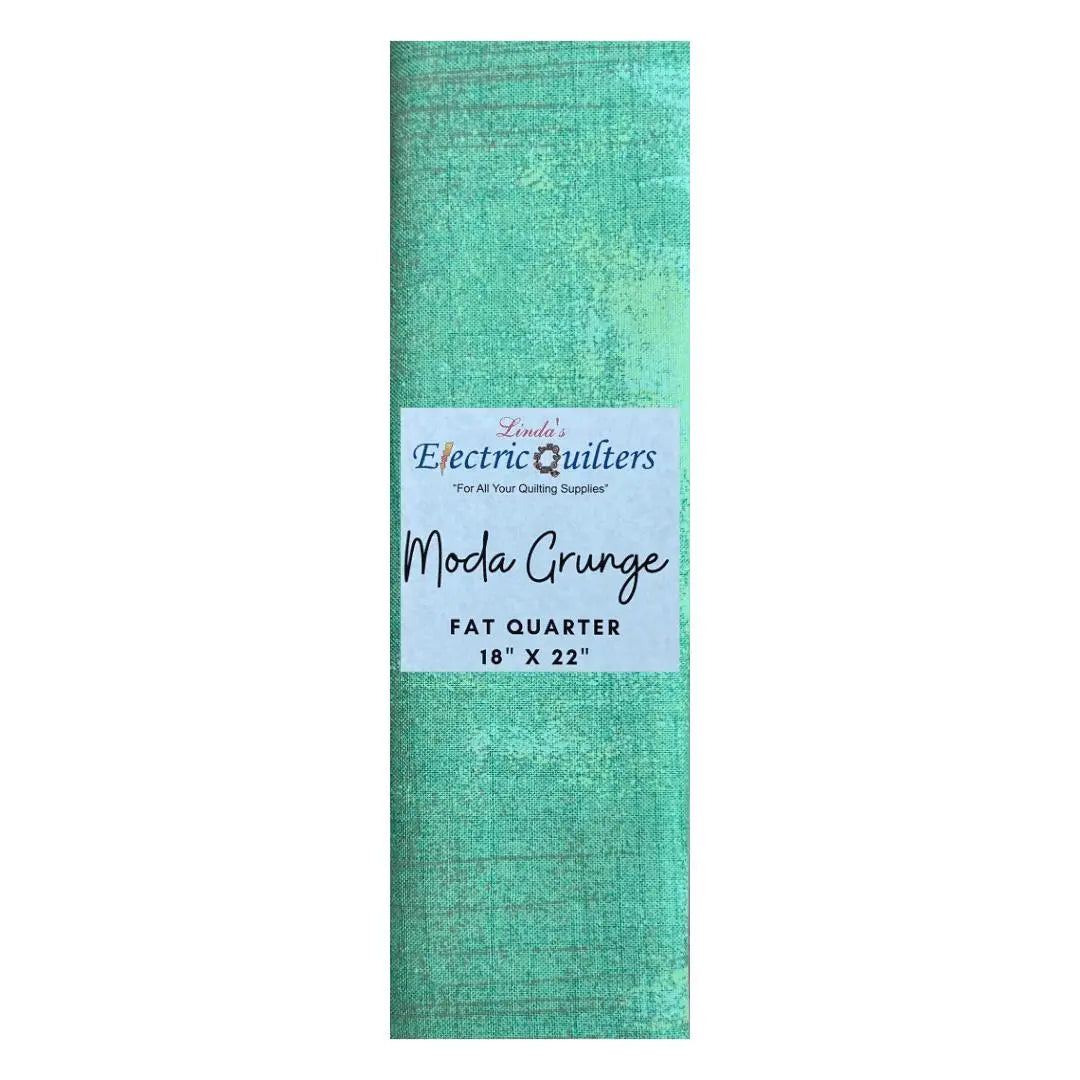154 Aqua Moda Grunge - Fat Quarter - Prismatic Fiber Arts