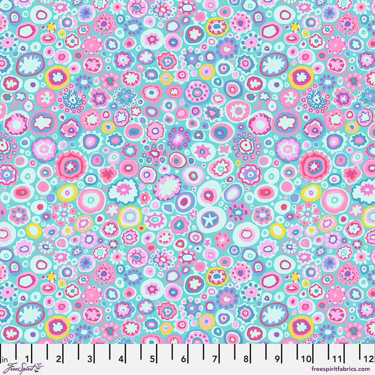 Aqua Paperweight Cotton 44"/46" Fabric Per Yard - Prismatic Fiber Arts